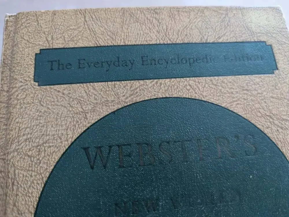 Webster's New World Dictionary of the American Language 1966 Hard Cover